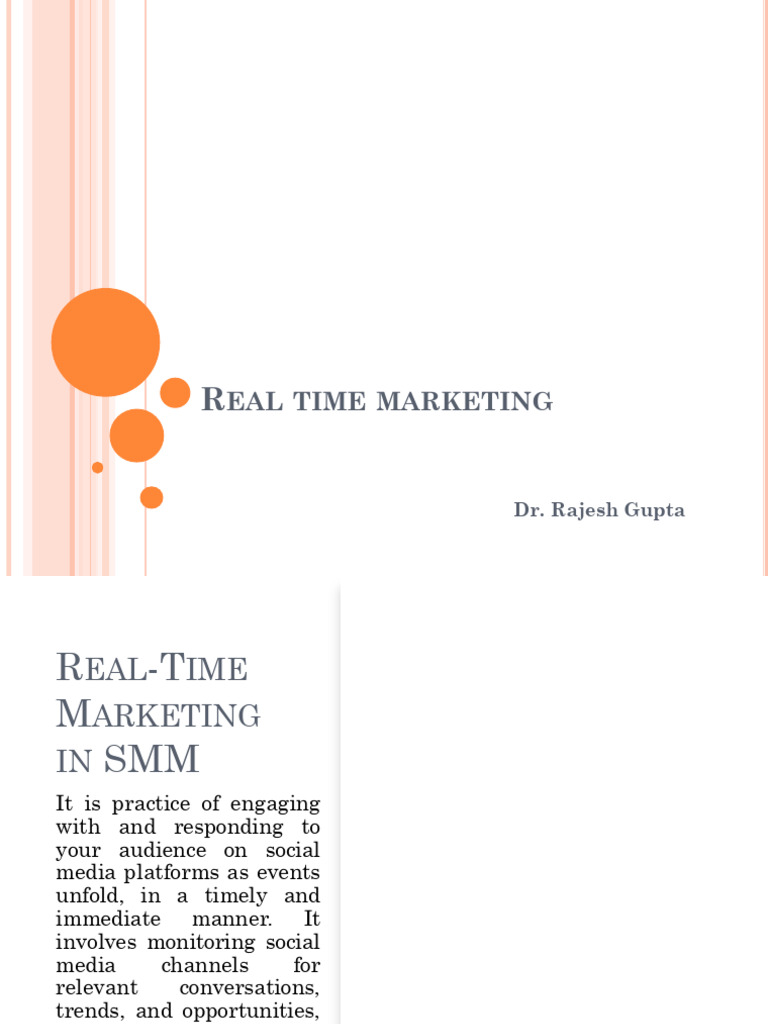 Real-Time Marketing Strategies in SMM | PDF | Social Media Marketing ...