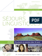 AILS Séjours Linguistiques - Brochure "Etudiants & Adultes" 2012 !