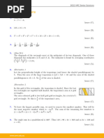 Otago Maths Competition Solutions 2023 | PDF