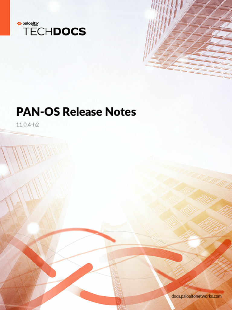 Pan Os Release Notes | PDF | I Pv6 | Computer Network