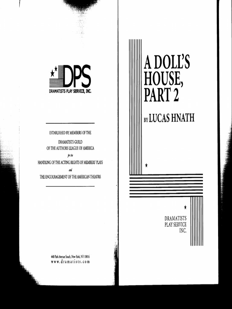 A Doll's House, Part 2 (Play) PDF A Doll's House
