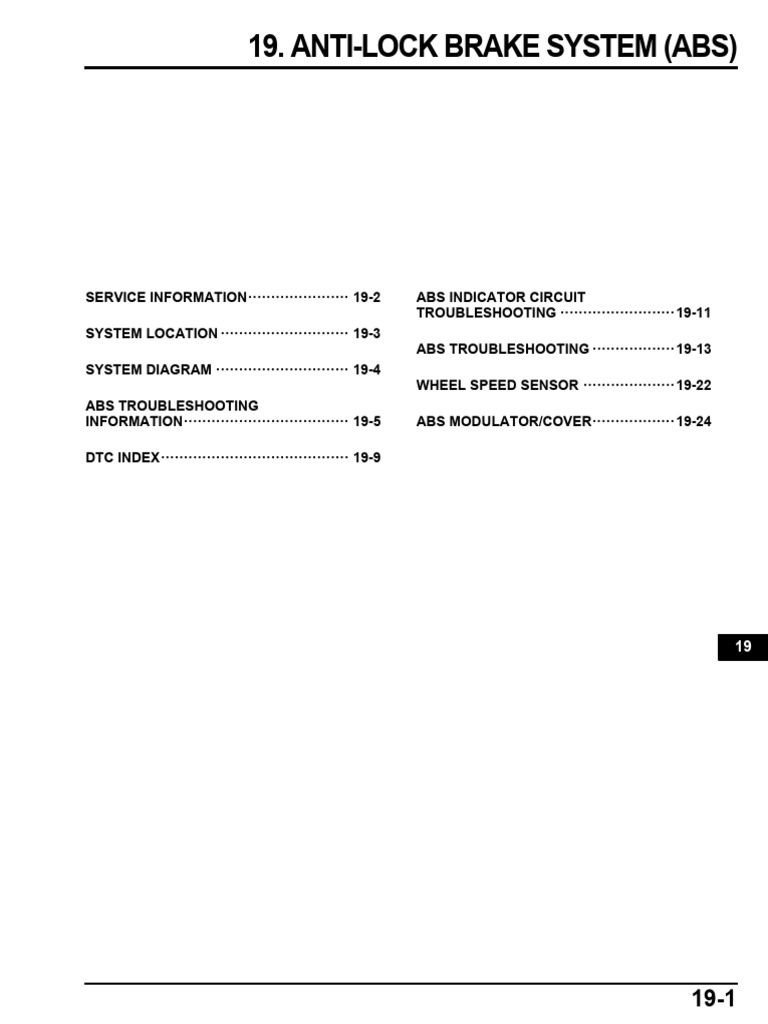 Abs Systems | PDF | Anti Lock Braking System | Electrical Connector
