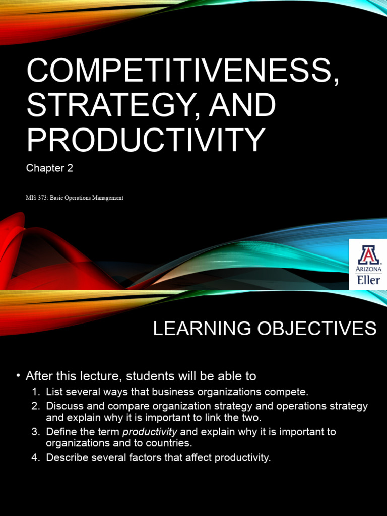 Competitiveness and Operations Strategy | PDF | Operations Management ...