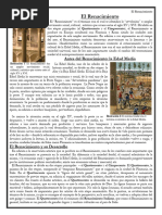 El Renacimiento, Resumen