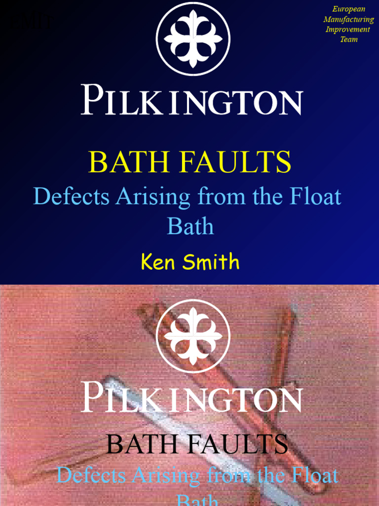 Float Bath Defects in Glass Manufacturing | PDF | Glasses | Tin