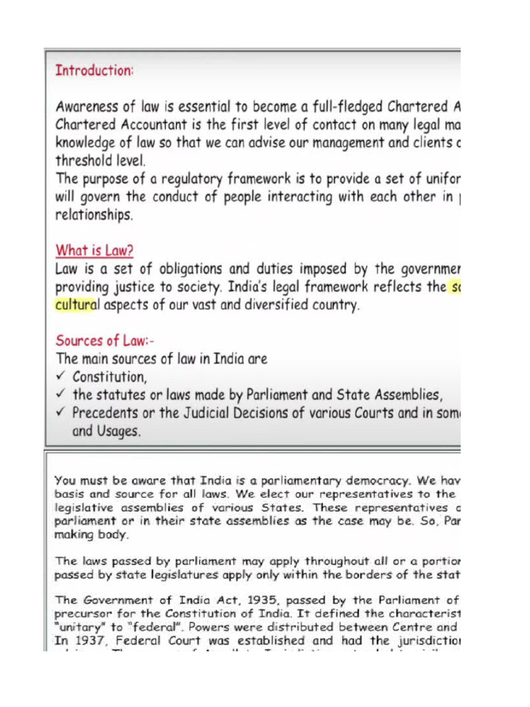 Law Shortnotes | PDF