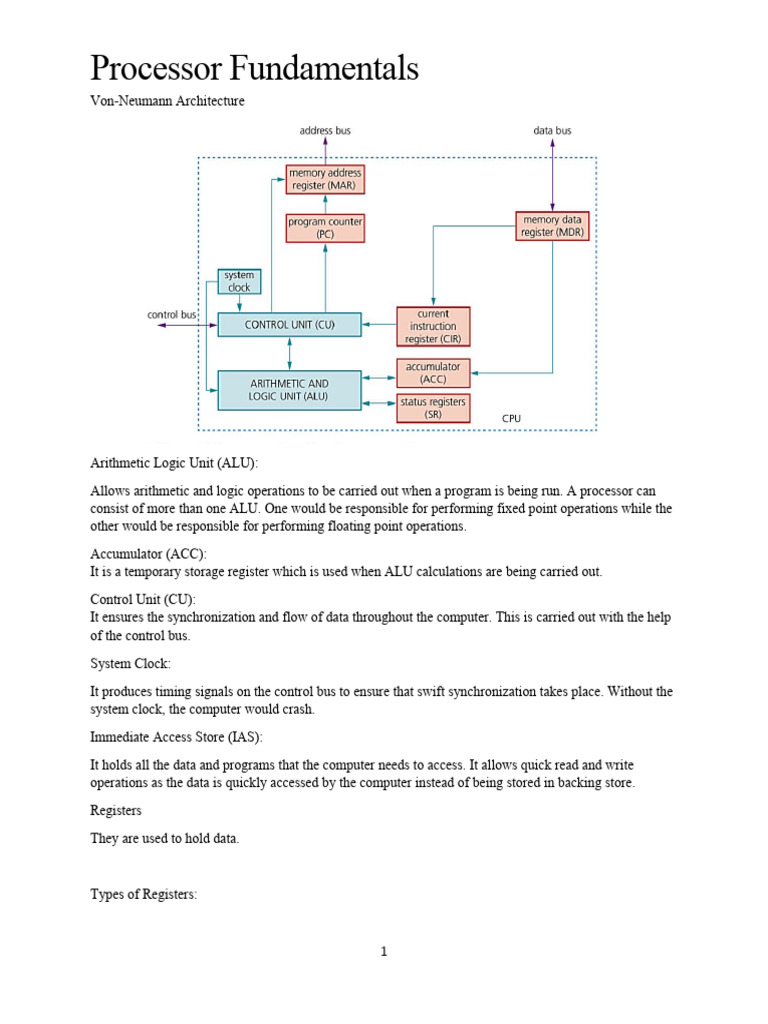 4 - Processor Fundanmentals | PDF | Assembly Language | Central ...