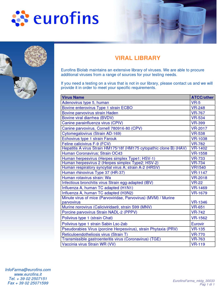 viral-library | PDF | Virus | Animal Viral Diseases