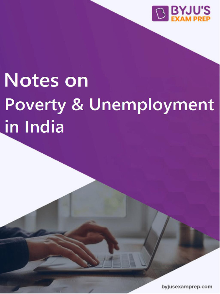 Poverty and Unemployment in India Analysis | PDF | Unemployment | Gini ...