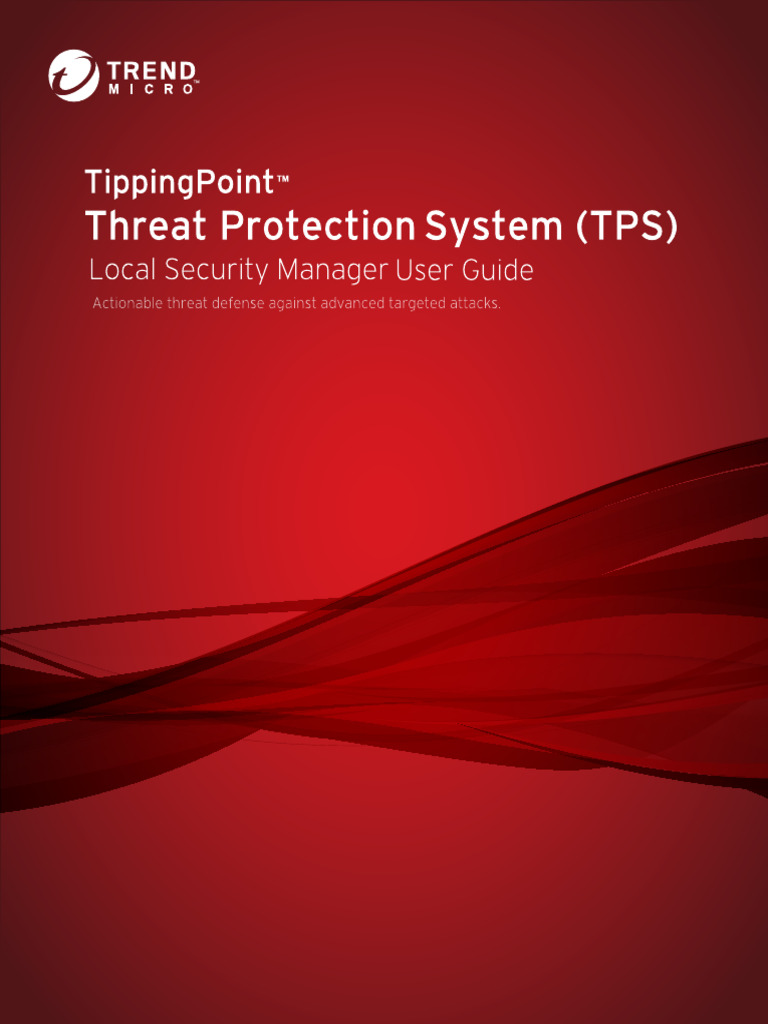 TPS Local Security Manager (LSM) User Guide v5.0 02 | PDF | I Pv6 ...