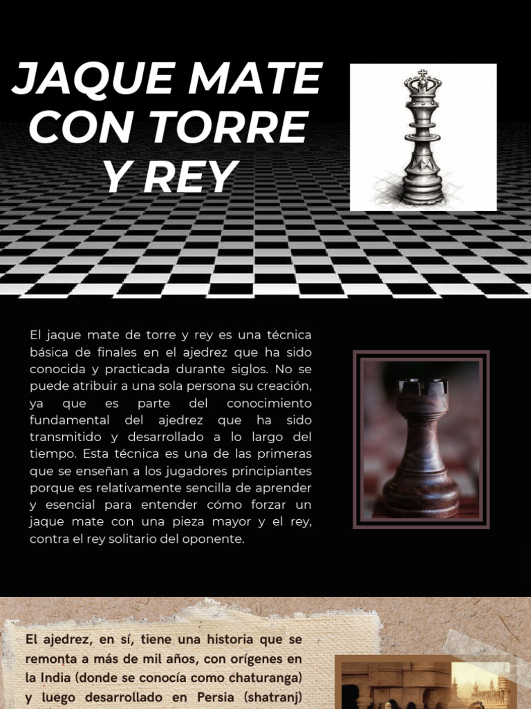 Jaque Mate con Torre y Rey | PDF