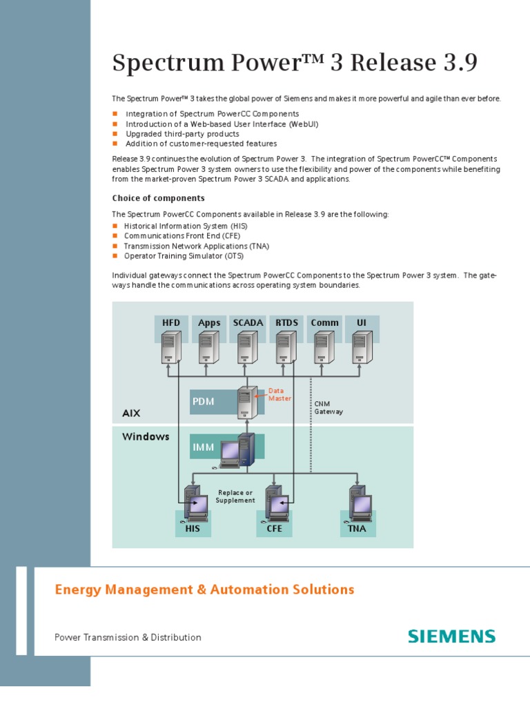 Spectrum Power 3 Release3.9 | PDF | Gateway (Telecommunications ...