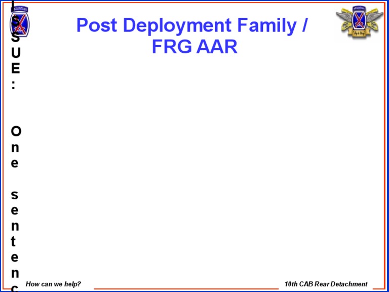 AAR Format | PDF | History