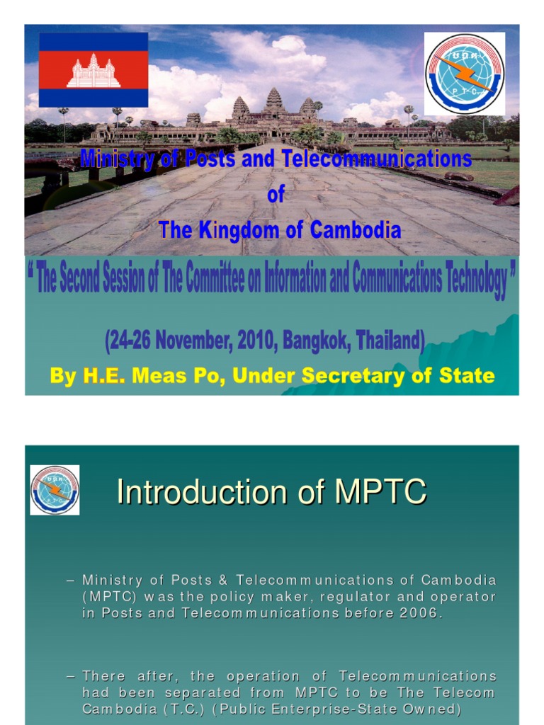 Overview of Cambodia's MPTC Structure | PDF | Telecommunications ...