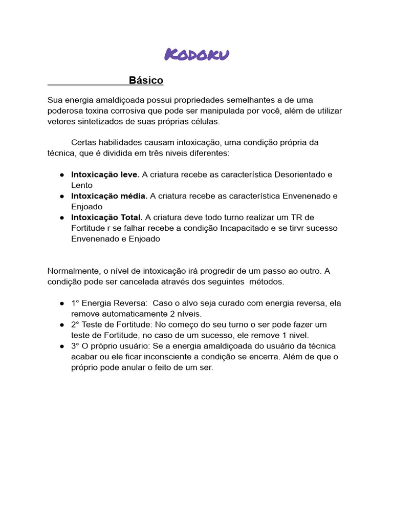 Entendendo o Kodoku e suas Técnicas | PDF | Insetos