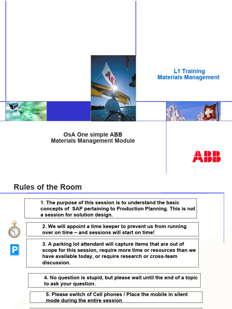 SAP Materials Management Training Guide | PDF | Receipt | Inventory