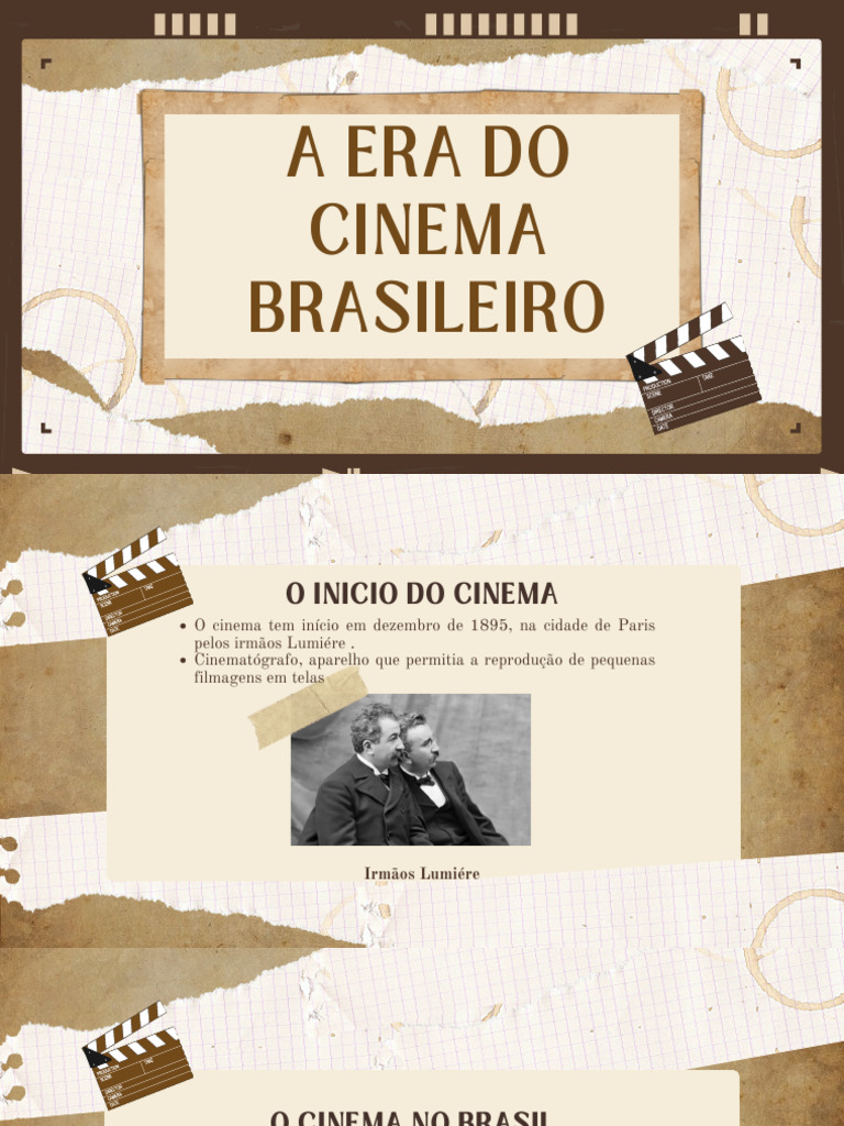 História do Cinema Brasileiro: Início e Evolução | PDF | Arte | História