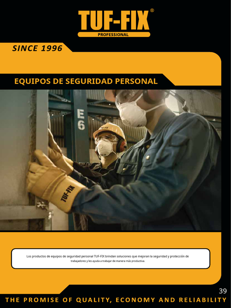 Equipos de Seguridad TUF-FIX | PDF