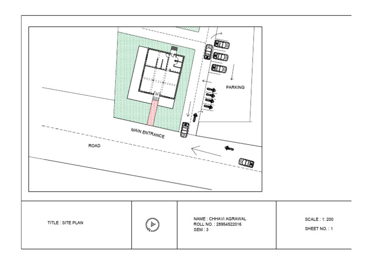 Site Plan for Parking Layout | PDF