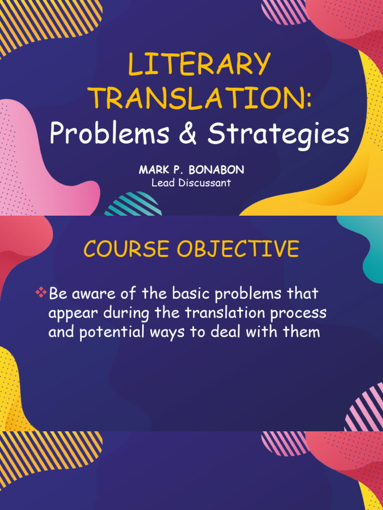 Literary Translation: Challenges & Methods | PDF | Translations | Poetry