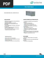 Relés Arteche RF4: Características y Usos | PDF | Componentes ...