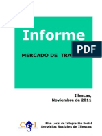 Informe Grafico - Trabajo DESEMPLEO ILLESCAS - NOVIEMBRE 2011