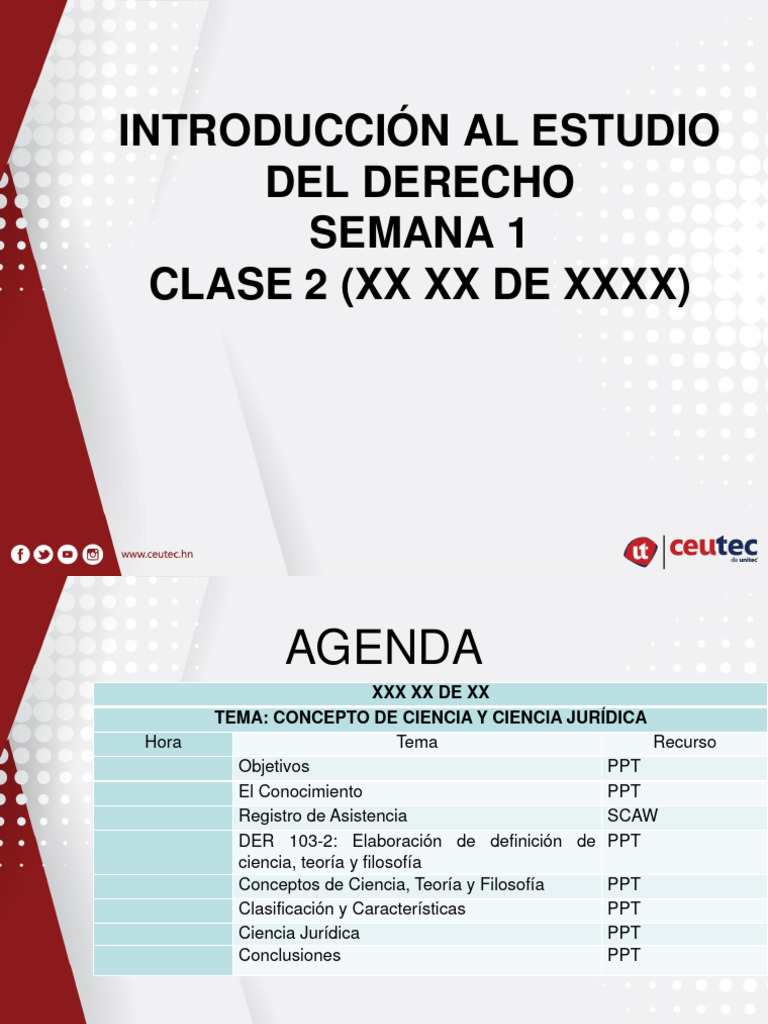 Clase 2 Semana 1 Pdf Science Conocimiento