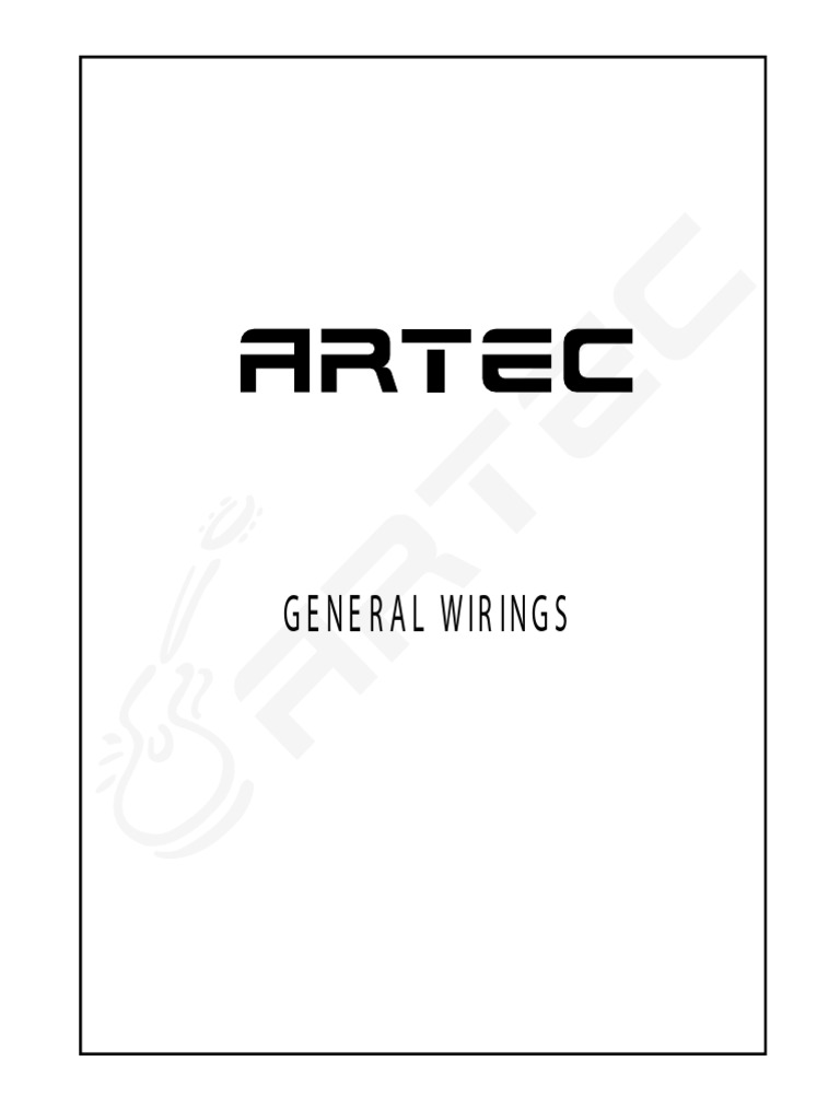 Artec Pickups Wiring Book | PDF