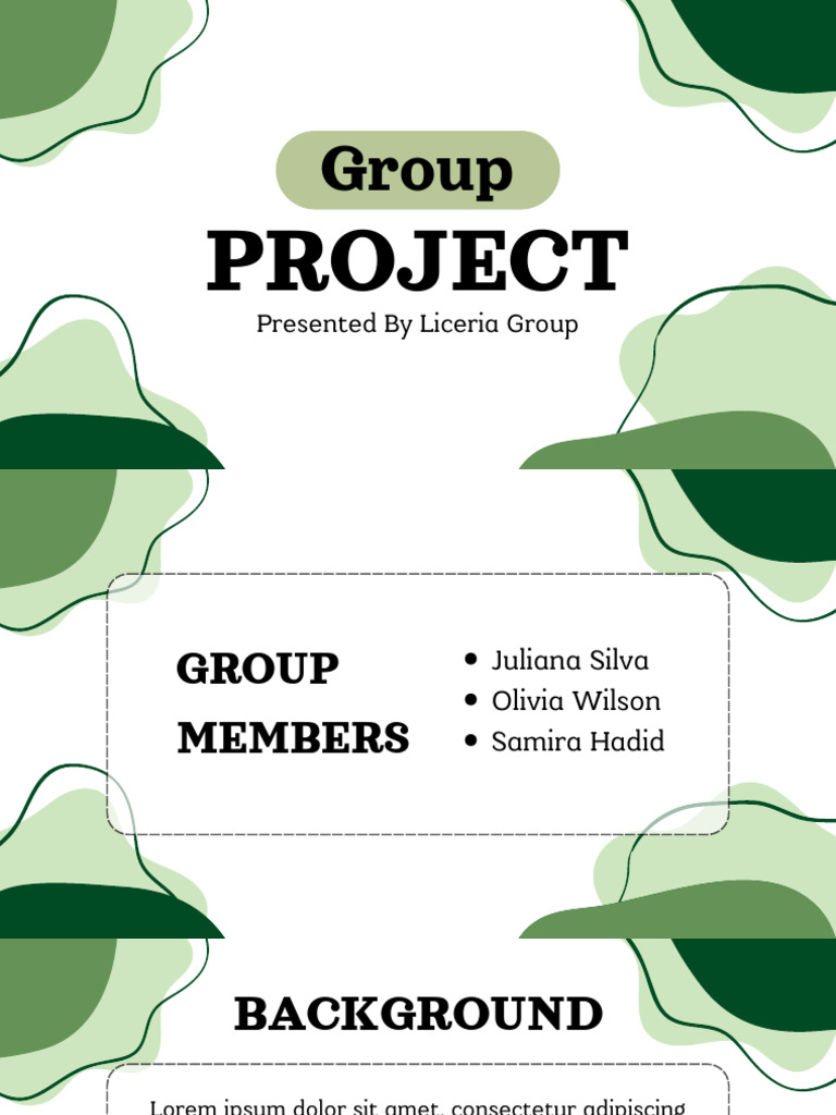 Liceria Group Project Overview | PDF