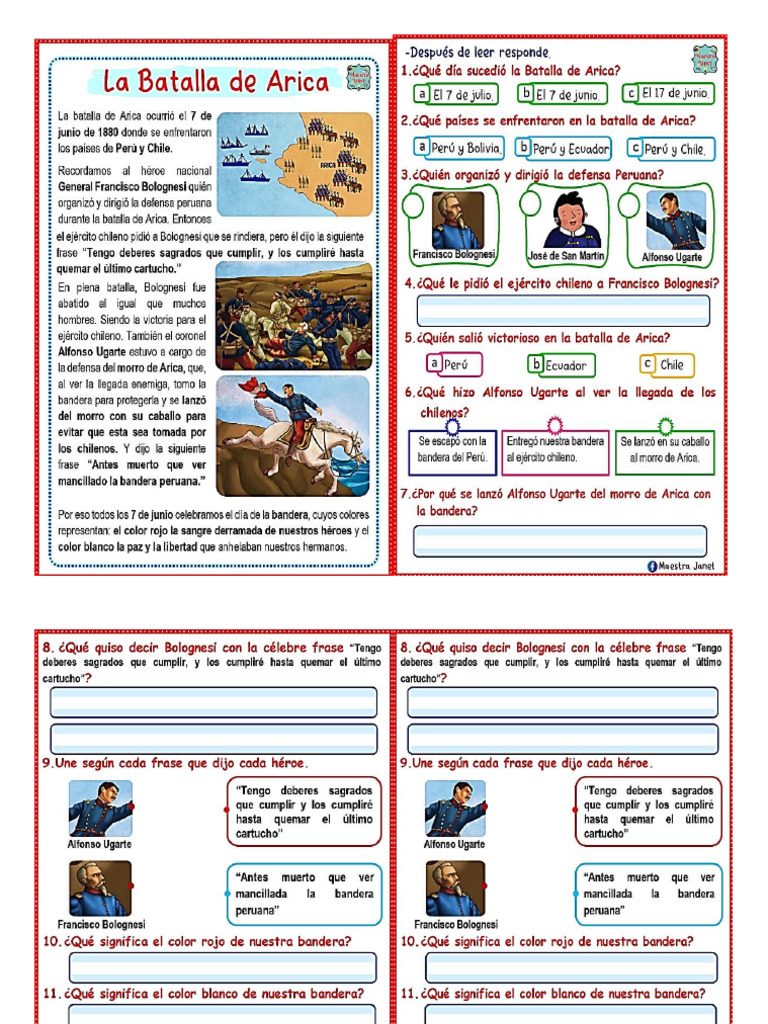 Batalla De Arica Pdf 