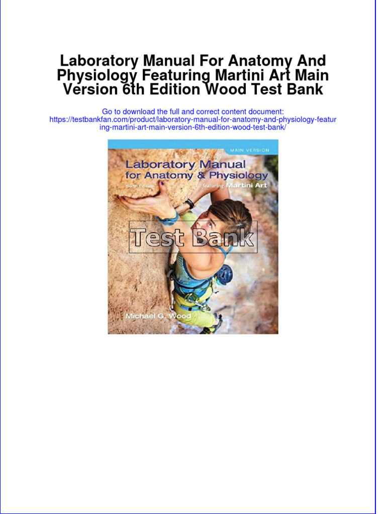 (Download PDF) Laboratory Manual For Anatomy and Physiology Featuring