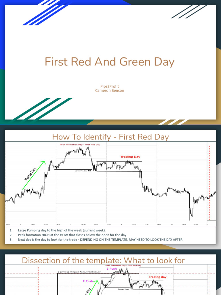 First Red and Green Day Trading Guide | PDF