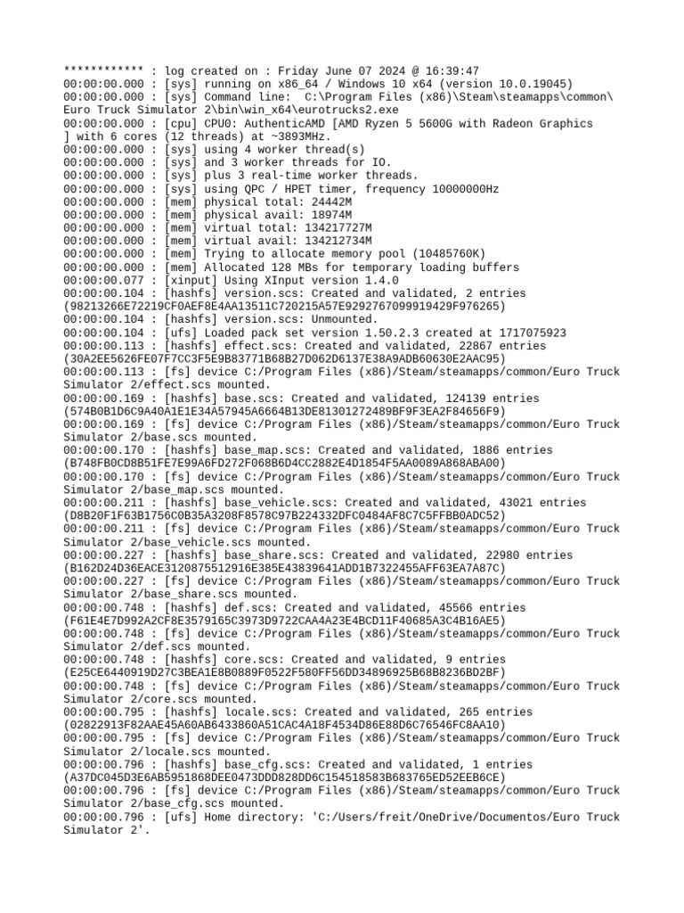 Game Log | PDF | Software | X86 Architecture