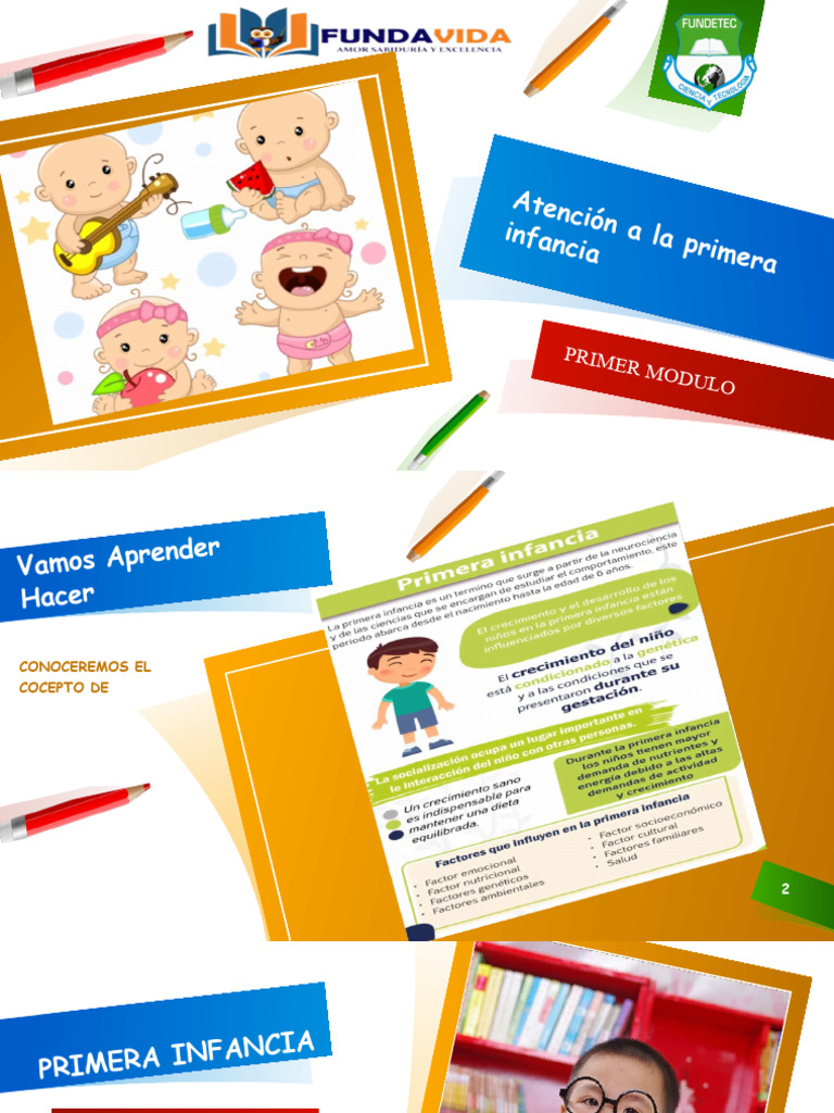 Atención A La Primera Infancia Fundavida | PDF | Educación de la ...