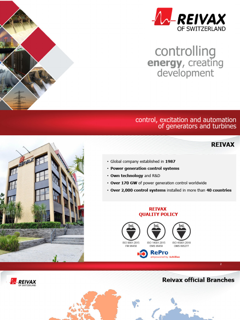 Reivax: Global Power Control Solutions | PDF | Actuator | Electric ...