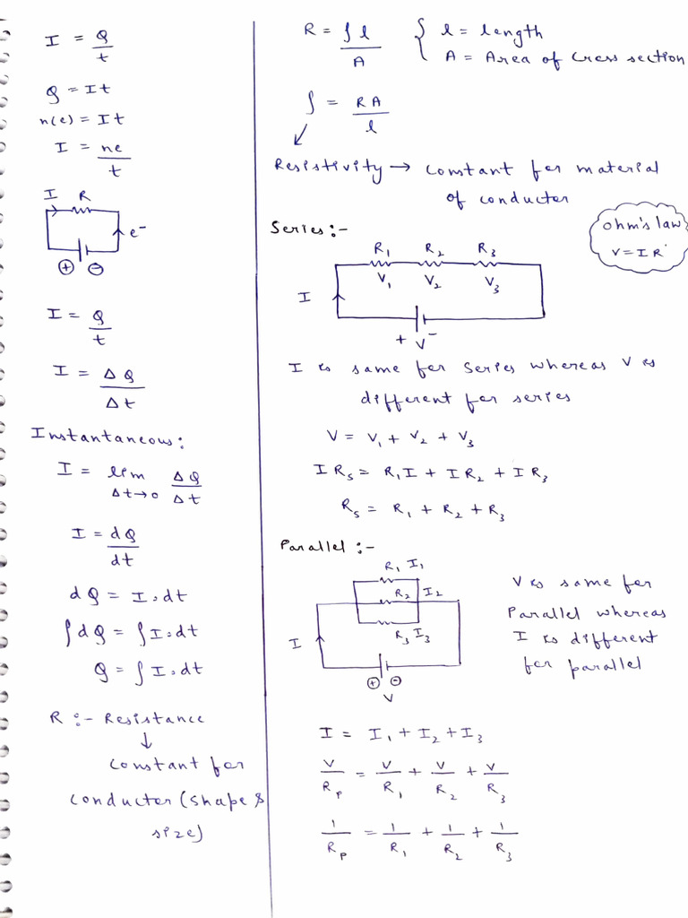 Electrical Resistance Calculations Guide | PDF