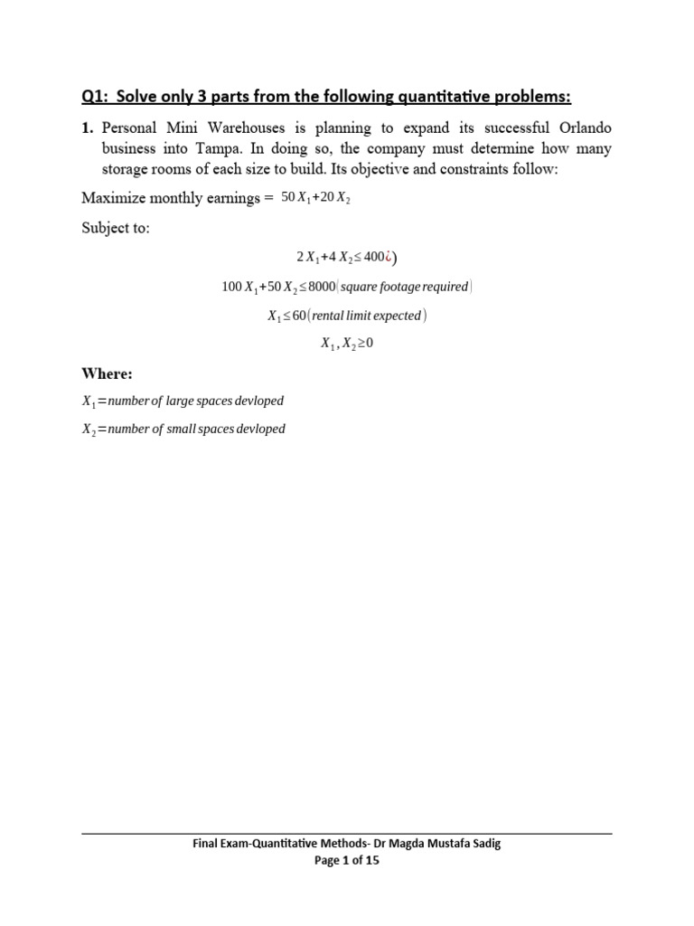Classwork | PDF | Applied Mathematics