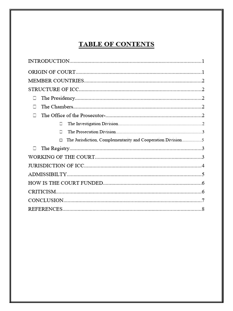 International Criminal Court | PDF | International Criminal Court ...