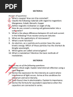 S4 Physics Sample Paper NCDC 2025 | PDF
