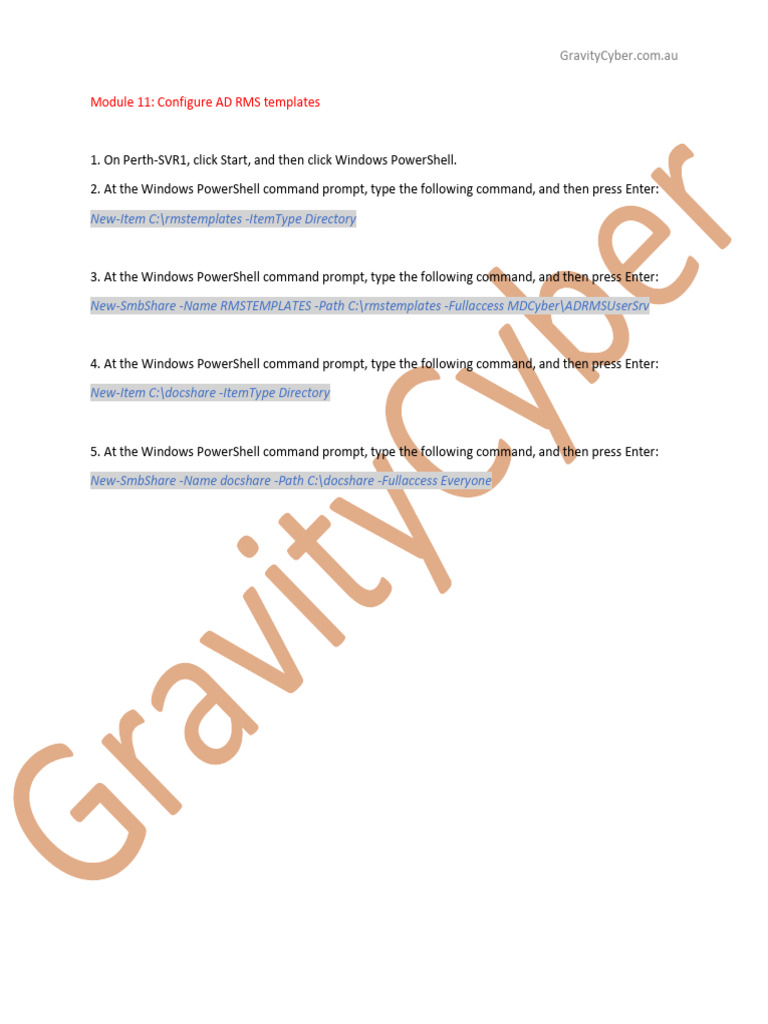 5.1 RMS+Template+Commands | PDF