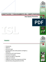 Constitución y Funcionamiento del comité Paritario ISL