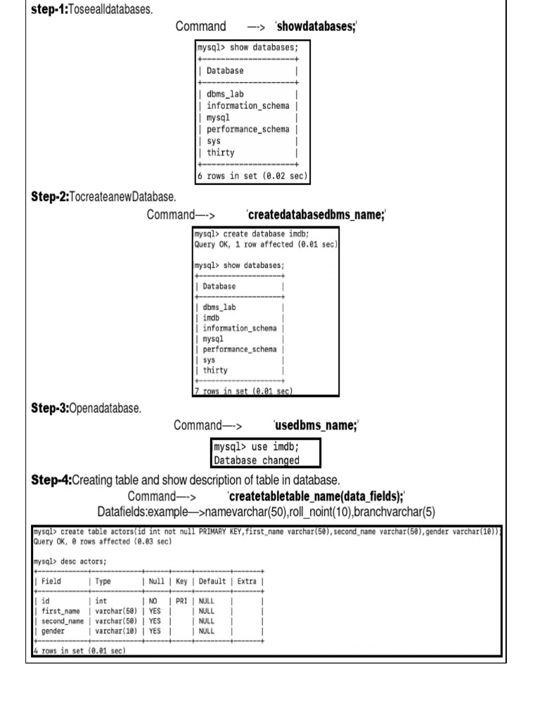 Lab 3 | Download Free PDF | Databases | Data Management Software