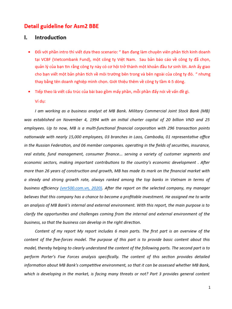 Detail Guideline For Asm2 BBE | PDF