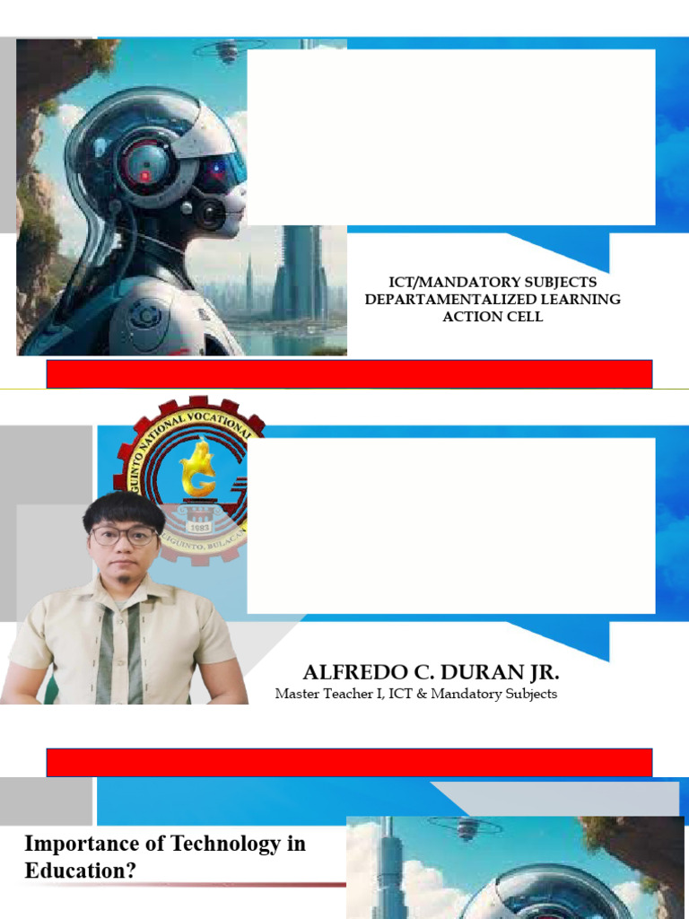 Alfredo Presenation Revolutionizing Education | PDF | Educational ...