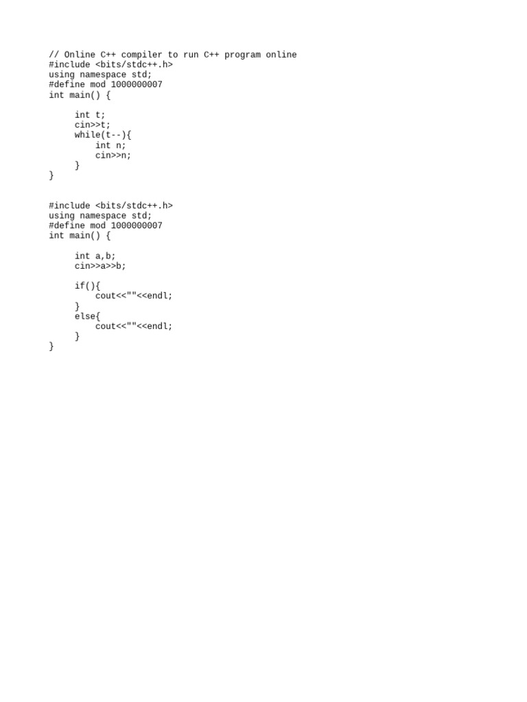 Code Chef | PDF
