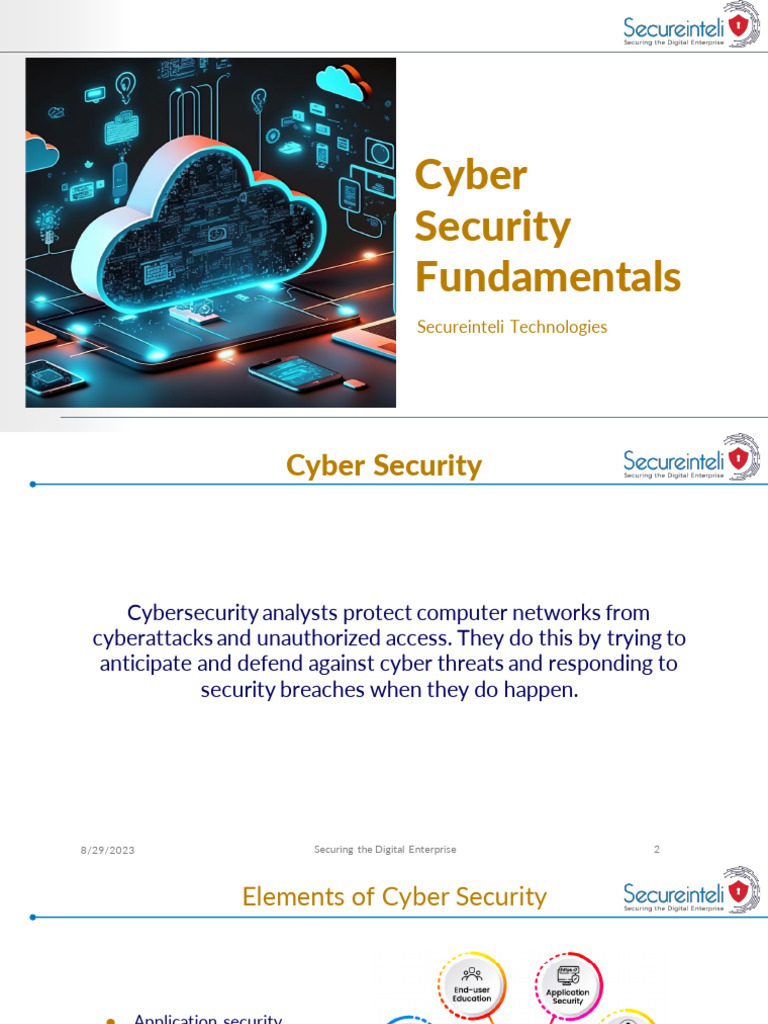 Cyber Security Fundamentals PDF | PDF | Security | Computer Security