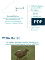 Weka A Tool For Exploratory Data Mining