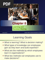 Chapter8 Learning and Decision Making