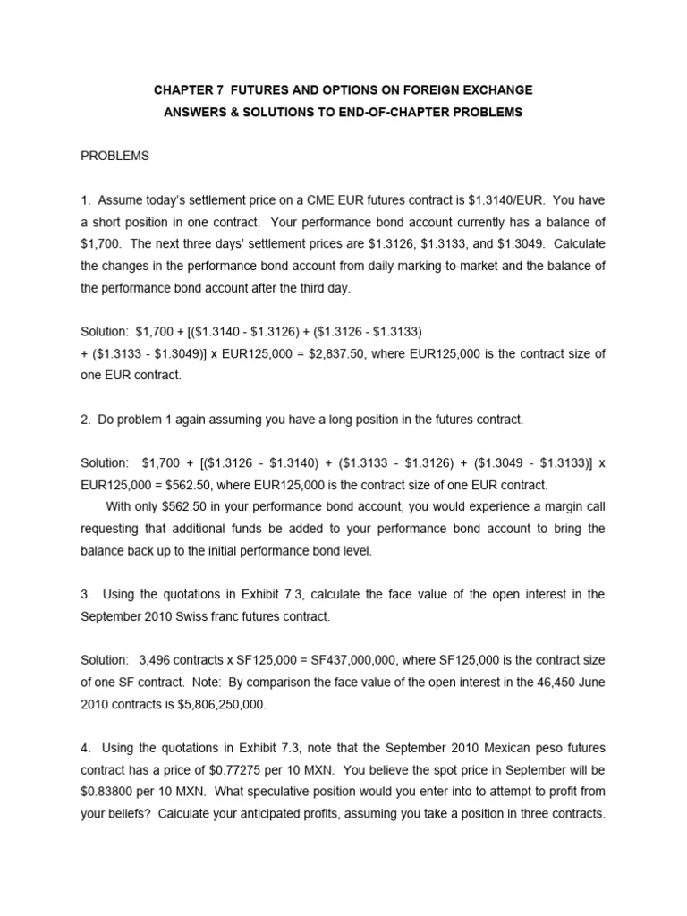 Chapter 7 - Solutions For Recommended End-Of-Chapter Problems | PDF ...