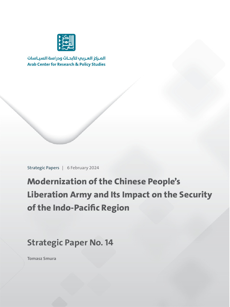 Modernization of Chinese Army Impact On Security of The Indo Pacific ...